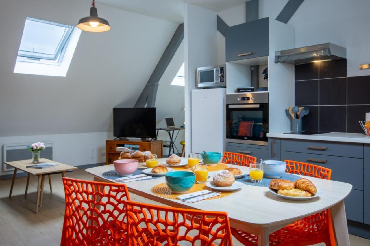 Superlogis - Sous Les Toits - T2- 3Etoiles - Blois-Hypercentre 1 Chambre 4 Personnes Exterior photo